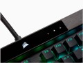 Klawiatura CORSAIR K100 RGB Optical-Mechanical Gaming Keyboard, Backlit RGB LED, CORSAIR OPX RAPIDFIRE, Black PBT Keycaps - 2246591