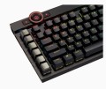Klawiatura CORSAIR K100 RGB Optical-Mechanical Gaming Keyboard, Backlit RGB LED, CORSAIR OPX RAPIDFIRE, Black PBT Keycaps - 2246587