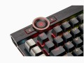 Klawiatura CORSAIR K100 RGB Optical-Mechanical Gaming Keyboard, Backlit RGB LED, CORSAIR OPX RAPIDFIRE, Black PBT Keycaps - 2246590