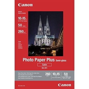 CANON 1686B015 Papier Canon SG201 Photo Paper Plus Semi-glossy 260g 10x15cm 50ark