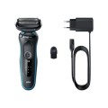 Braun Series 5 51-M1000s Golarka foliowa Czarny, Niebieski - 2257753