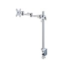 Uchwyt do ekranów Neomounts FPMA-D935POLE70 biurkowy 10"-30" max VESA 100x100 max 10 kg Silver - 2250344