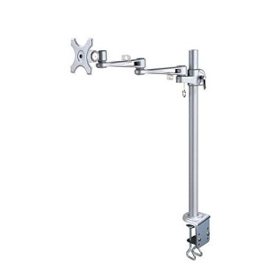 Uchwyt do ekranów Neomounts FPMA-D935POLE70 biurkowy 10"-30" max VESA 100x100 max 10 kg Silver