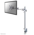 Uchwyt do ekranów Neomounts FPMA-D935POLE70 biurkowy 10"-30" max VESA 100x100 max 10 kg Silver - 2250341