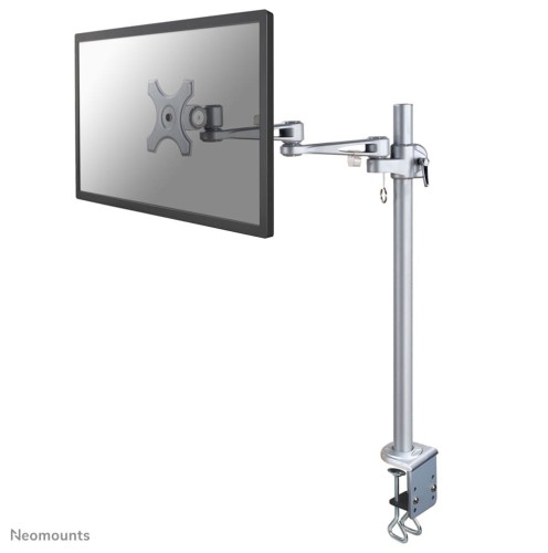 Uchwyt do ekranów Neomounts FPMA-D935POLE70 biurkowy 10"-30" max VESA 100x100 max 10 kg Silver - 2250344