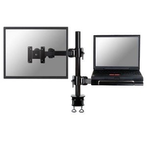 Uchwyt do ekranów/notebooka Neomounts FPMA-D960NOTEBOOK biurkowy 10"-27" max VESA 100x100 max 10 kg Black
