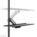 Uchwyt do ekranów Neomounts FPMA-D500KEYB biurkowy 10"-27" max VESA 100x100 max 9 kg Black - 2250357