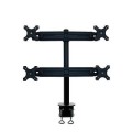 Uchwyt do ekranów Neomounts FPMA-D700D4 biurkowy 19"-30" max VESA 100x100 max 8 kg Black - 2250331