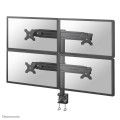 Uchwyt do ekranów Neomounts FPMA-D700D4 biurkowy 19"-30" max VESA 100x100 max 8 kg Black - 2250323