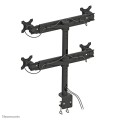 Uchwyt do ekranów Neomounts FPMA-D700D4 biurkowy 19"-30" max VESA 100x100 max 8 kg Black - 2250329