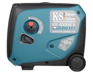 Könner & Söhnen KS 4000iE S agregat prądotwórczy 3500 W 12 l Benzynowy Czarny, Morski