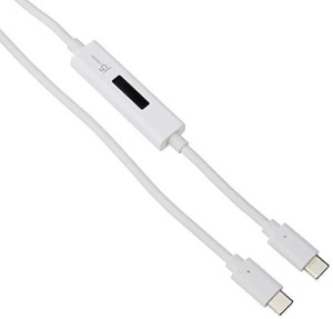 USB-C DYNAMIC POWER METER/CHARGING CABLE TO USB-C