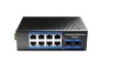 Switch niezarządzalny Cudy IG1005 8x10/100/1000Mbps PoE+ 2xSFP, DIN-rail - 2260222