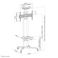 Stojak podłogowy Neomounts PLASMA-M1700E 32"-70" 50kg - 2249682