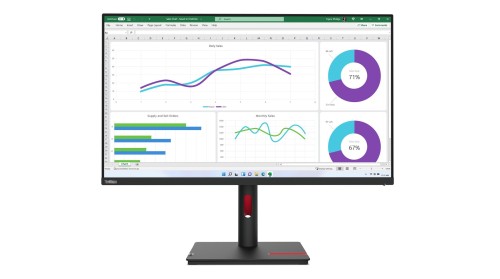 Lenovo ThinkVision T32h-30 31.5"QHD IPS 60Hz 350nits AG HDMI DP USB Raven Black - 2261273