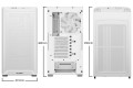 OBUDOWA BE QUIET! PURE BASE 501 Airflow Window White - 2252235
