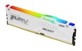 KINGSTON DDR5 16GB 6400MT/s CL32 DIMM FURY Beast White RGB XMP - 2262397