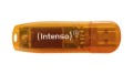 Intenso Rainbow Line pamięć USB 64 GB USB Typu-A 2.0 Pomarańczowy - 2252625