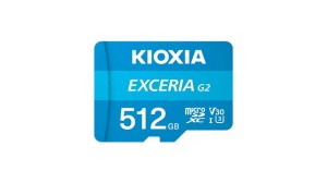 Karta pamięci MicroSDXC KIOXIA EXCERIA G2 512GB UHS-III Class 10 V30 + adapter