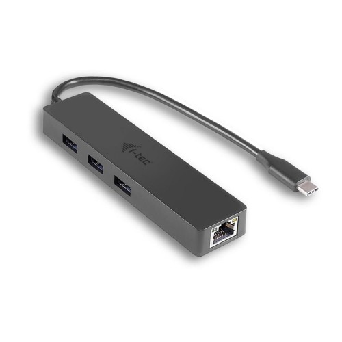 ITEC C31GL3SLIM i-tec USB C Slim 3-port HUB Gigabit Ethernet USB 3.0 do RJ-45 3x USB 3.0 - 2262505