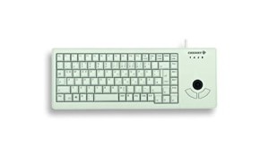 CHERRY XS Trackball klawiatura Uniwersalne USB QWERTZ Niemiecki Szary