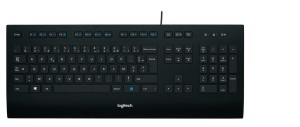 Klawiatura przewodowa K280E z układem francuskim