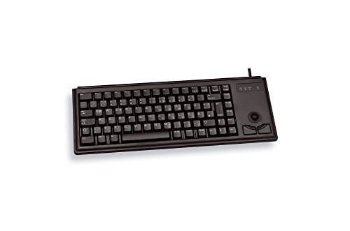 CHERRY G84-4400 TRACKBALL/KEYBOARD PS/2 BLACK - 2252862