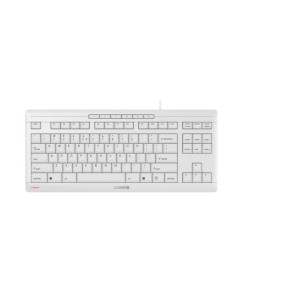 CHERRY STREAM KEYBOARD TKL klawiatura Uniwersalne USB QWERTY Angielski Biały