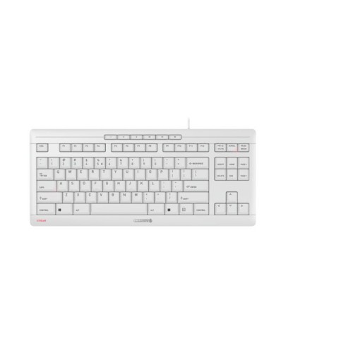 CHERRY STREAM KEYBOARD TKL/PALE GREY - 2252869