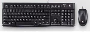Klawiatura i mysz DESKTOP MK120 Portuguese Layout/PO