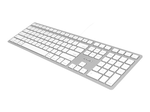 CHERRY KC 6000 SLIM SILVER/CORDED KEYBOARD F/ MAC - 2252871