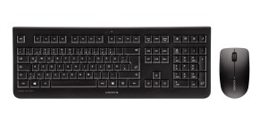 CHERRY DW 3000 klawiatura Dołączona myszka Biuro RF Wireless QWERTZ Czeski Czarny
