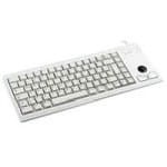 KEYBOARD 2X PS/2 GER LIGHT GREY/MX-GOLD COMPACT W/TRACKBALL - 2252880