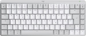 Logitech MX Mini Mechanical for Mac klawiatura Biuro Bluetooth QWERTZ Niemiecki Szary, Biały