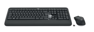 Logitech 920-008684 klawiatura Dołączona myszka Uniwersalne USB QWERTY British English Czarny, Biały
