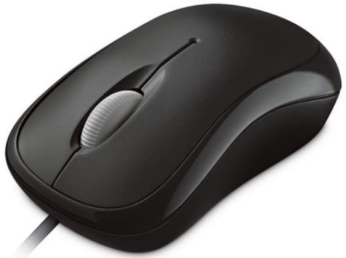 Microsoft BASIC OPTIBAL MOUSE BLACK USB - 2262687