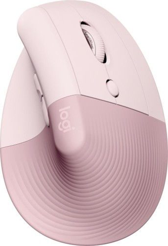 Pionowa mysz ergonomiczna Logitech Lift (różowa) - 2262689