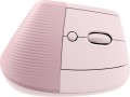 Pionowa mysz ergonomiczna Logitech Lift (różowa) - 2262690