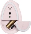 Pionowa mysz ergonomiczna Logitech Lift (różowa) - 2262693