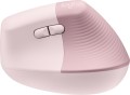 Pionowa mysz ergonomiczna Logitech Lift (różowa) - 2262692