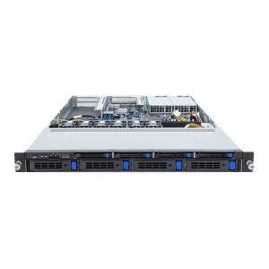Platforma Gigabyte Rack (1U) R133-X11-AAB1 Intel E-24XX (4x 3,5" SATA HS, 1xM.2, 2x10Gbe, 2x1Gbe, IPMI, 1+1 800W)