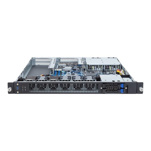 Platforma Gigabyte Rack (1U) E133-X10-AAG1 Intel E-24XX (2x 2,5" SATA HS, 1xM.2, 2x1Gbe, IPMI, 1+1 800W) - 2262926