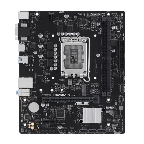 Asus | PŁYTA GŁÓWNA H610M-R-SI | Rodzina procesorów Intel | Gniazdo procesora LGA1700 | Pamięć DDR5 | Liczba złączy SATA 4 - 2262937