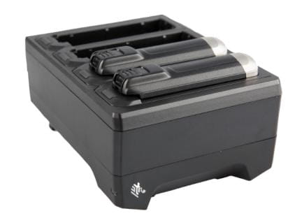 WT6000/RS6000 4SLOT SPARE BATTERY CHARGER, ALLOWS TO CHARGE 4 SPARE BATTERIES FOR WEARABLE TERMINAL OR RING SCANNER. REQUIRES PWRS-1400 - 2033242