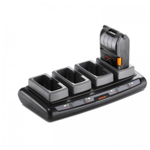 QUAD CHARGER R210 FOR 4 BATT/PBP-R200 INCL PWR SUPPLY+CORD IN