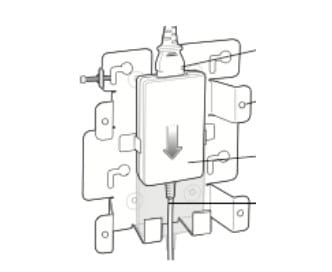KIT:WALL MOUNT BRACKET, CC5000-10, MK3XXX - 2233987