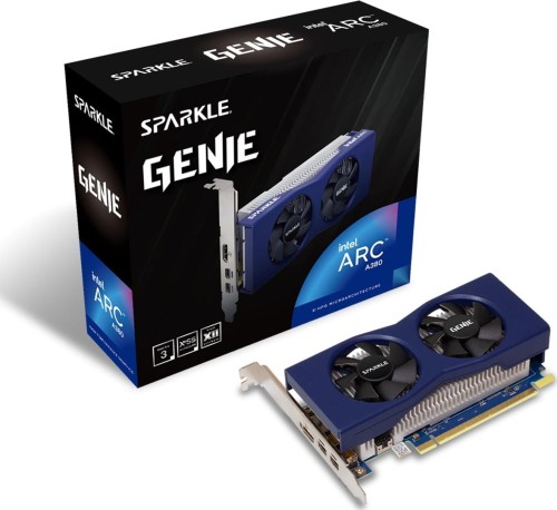 Karta graf. SPARKLE SA380G-6G A380 GENIE 6GB GDDR6 (WYPRZEDAŻ) - 2243475