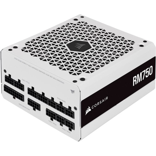 RM Series (2021), White, RM750, 750 Watt, 80 PLUS GOLD Certified - 2256262