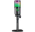 Mikrofon przewodowy Defender GLOW GMC 400 ze statywem STREAM strumieniowy RGB USB - 2266748