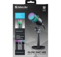 Mikrofon przewodowy Defender GLOW GMC 400 ze statywem STREAM strumieniowy RGB USB - 2266753
